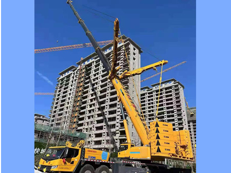 220噸吊車(chē)工作場(chǎng)景